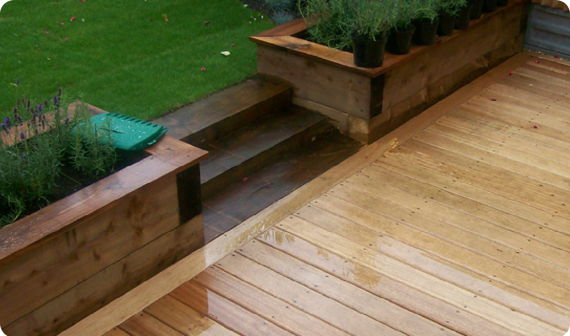 Decking in Enfield